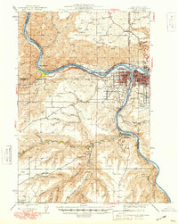 1948 Map of Clarkston