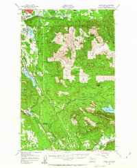 1956 Map of Clear Lake, 1963 Print
