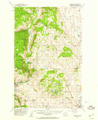 Download a high-resolution, GPS-compatible USGS topo map for Conconully, WA (1958 edition)