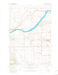 Download a high-resolution, GPS-compatible USGS topo map for Coyote Rapids, WA (1980 edition)