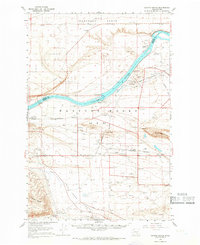 Download a high-resolution, GPS-compatible USGS topo map for Coyote Rapids, WA (1966 edition)
