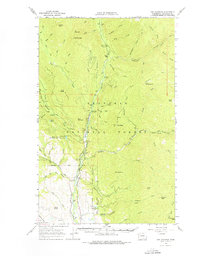 Download a high-resolution, GPS-compatible USGS topo map for Doe Mountain, WA (1976 edition)