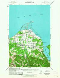 Download a high-resolution, GPS-compatible USGS topo map for Dungeness, WA (1964 edition)