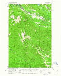 Download a high-resolution, GPS-compatible USGS topo map for Easton, WA (1963 edition)