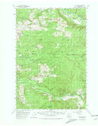 Download a high-resolution, GPS-compatible USGS topo map for Elk Rock, WA (1981 edition)