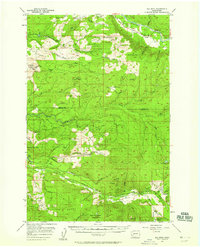 Download a high-resolution, GPS-compatible USGS topo map for Elk Rock, WA (1958 edition)