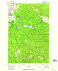 Download a high-resolution, GPS-compatible USGS topo map for Enumclaw, WA (1958 edition)