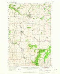Download a high-resolution, GPS-compatible USGS topo map for Fairfield, WA (1965 edition)