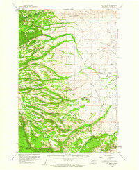Download a high-resolution, GPS-compatible USGS topo map for Fort Simcoe, WA (1960 edition)