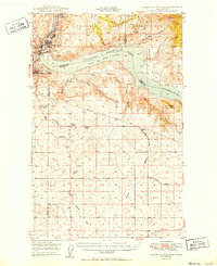 Download a high-resolution, GPS-compatible USGS topo map for Grand Coulee Dam, WA (1950 edition)