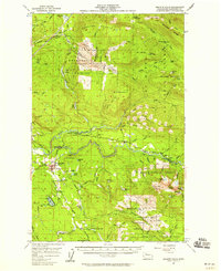 Download a high-resolution, GPS-compatible USGS topo map for Granite Falls, WA (1958 edition)