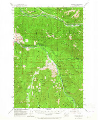 Download a high-resolution, GPS-compatible USGS topo map for Greenwater, WA (1964 edition)