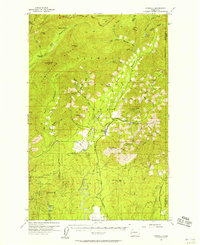 Download a high-resolution, GPS-compatible USGS topo map for Grisdale, WA (1957 edition)