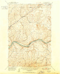 Download a high-resolution, GPS-compatible USGS topo map for Haas, WA (1950 edition)