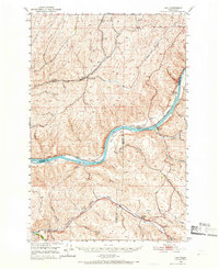 Download a high-resolution, GPS-compatible USGS topo map for Hay, WA (1956 edition)