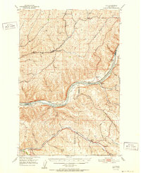 Download a high-resolution, GPS-compatible USGS topo map for Hay, WA (1952 edition)