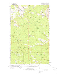 Download a high-resolution, GPS-compatible USGS topo map for Horseshoe Basin, WA (1978 edition)