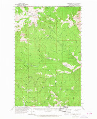 Download a high-resolution, GPS-compatible USGS topo map for Horseshoe Basin, WA (1968 edition)