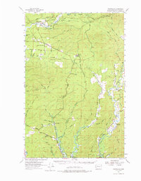 Download a high-resolution, GPS-compatible USGS topo map for Humptulips, WA (1976 edition)
