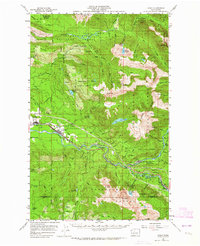 Download a high-resolution, GPS-compatible USGS topo map for Index, WA (1964 edition)