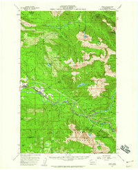Download a high-resolution, GPS-compatible USGS topo map for Index, WA (1959 edition)