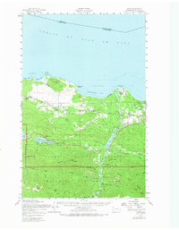 Download a high-resolution, GPS-compatible USGS topo map for Joyce, WA (1971 edition)