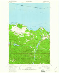 Download a high-resolution, GPS-compatible USGS topo map for Joyce, WA (1960 edition)