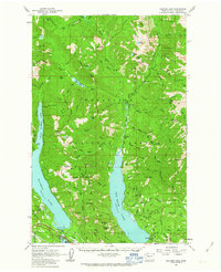 Download a high-resolution, GPS-compatible USGS topo map for Kachess Lake, WA (1963 edition)