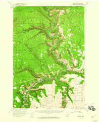Download a high-resolution, GPS-compatible USGS topo map for Klickitat, WA (1959 edition)