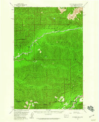 Download a high-resolution, GPS-compatible USGS topo map for Kloochman Rock, WA (1960 edition)