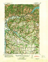 1940 Map of La Center