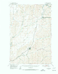 Download a high-resolution, GPS-compatible USGS topo map for La Crosse, WA (1950 edition)
