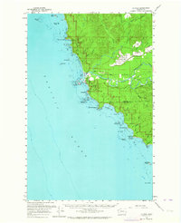 Download a high-resolution, GPS-compatible USGS topo map for La Push, WA (1964 edition)