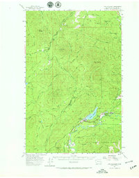 preview thumbnail of historical topo map of Clallam County, WA in 1957