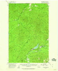 Download a high-resolution, GPS-compatible USGS topo map for Lake Pleasant, WA (1958 edition)