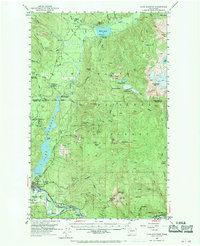 Download a high-resolution, GPS-compatible USGS topo map for Lake Shannon, WA (1970 edition)