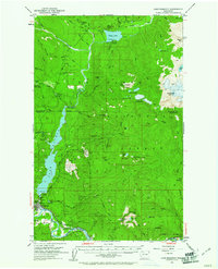 Download a high-resolution, GPS-compatible USGS topo map for Lake Shannon, WA (1961 edition)