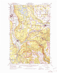 Download a high-resolution, GPS-compatible USGS topo map for Lake Tapps, WA (1980 edition)