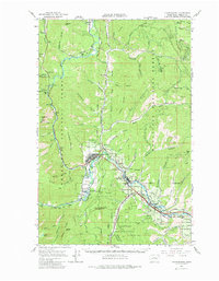 Download a high-resolution, GPS-compatible USGS topo map for Leavenworth, WA (1980 edition)