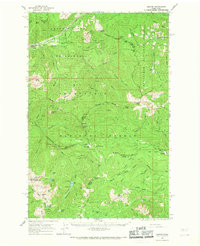 preview thumbnail of historical topo map of King County, WA in 1962