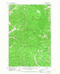 preview thumbnail of historical topo map of Chelan County, WA in 1961