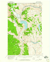 Download a high-resolution, GPS-compatible USGS topo map for Loomis, WA (1959 edition)