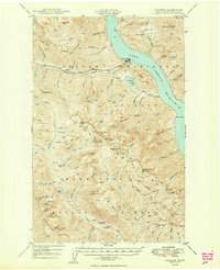 preview thumbnail of historical topo map of Chelan County, WA in 1949