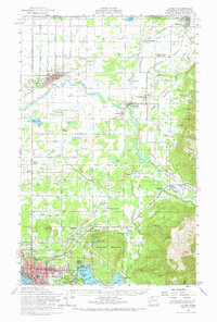 Download a high-resolution, GPS-compatible USGS topo map for Lynden, WA (1968 edition)