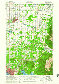 Download a high-resolution, GPS-compatible USGS topo map for Lynden, WA (1960 edition)