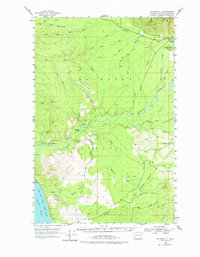 Download a high-resolution, GPS-compatible USGS topo map for Macafee Hill, WA (1977 edition)