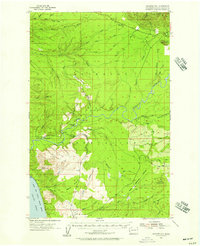 Download a high-resolution, GPS-compatible USGS topo map for Macafee Hill, WA (1957 edition)