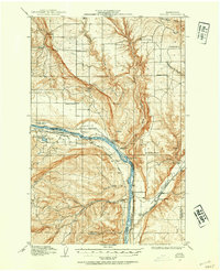 Download a high-resolution, GPS-compatible USGS topo map for Malaga, WA (1954 edition)