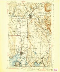 1943 Map of Marysville