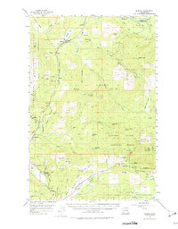 Download a high-resolution, GPS-compatible USGS topo map for Mineral, WA (1975 edition)